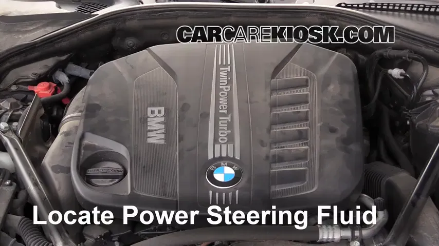 2014 BMW 535d xDrive 3.0L 6 Cyl. Turbo Diesel Power Steering Fluid